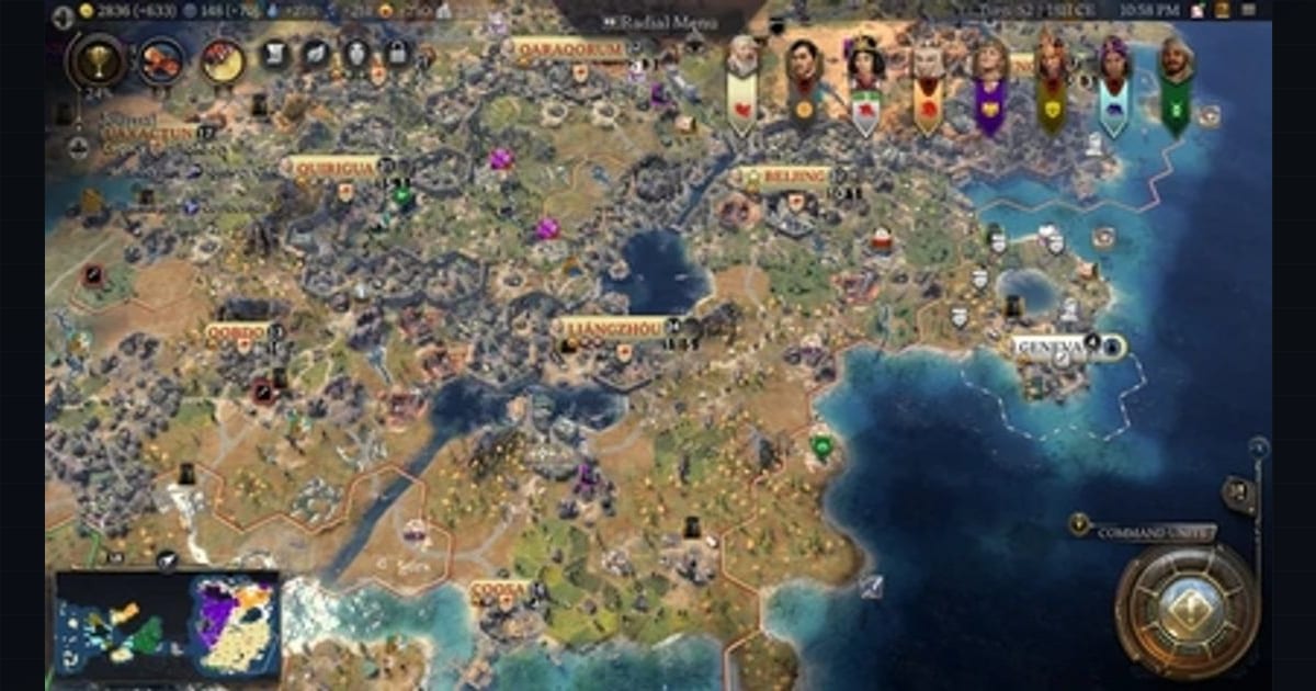 Sid Meier's Civilization VII Leader Pairing Matrix