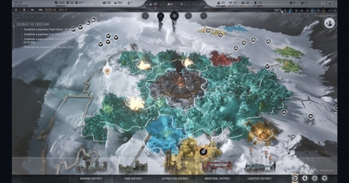 Frostpunk 2 District Heating Guide: Adjacency Bonuses