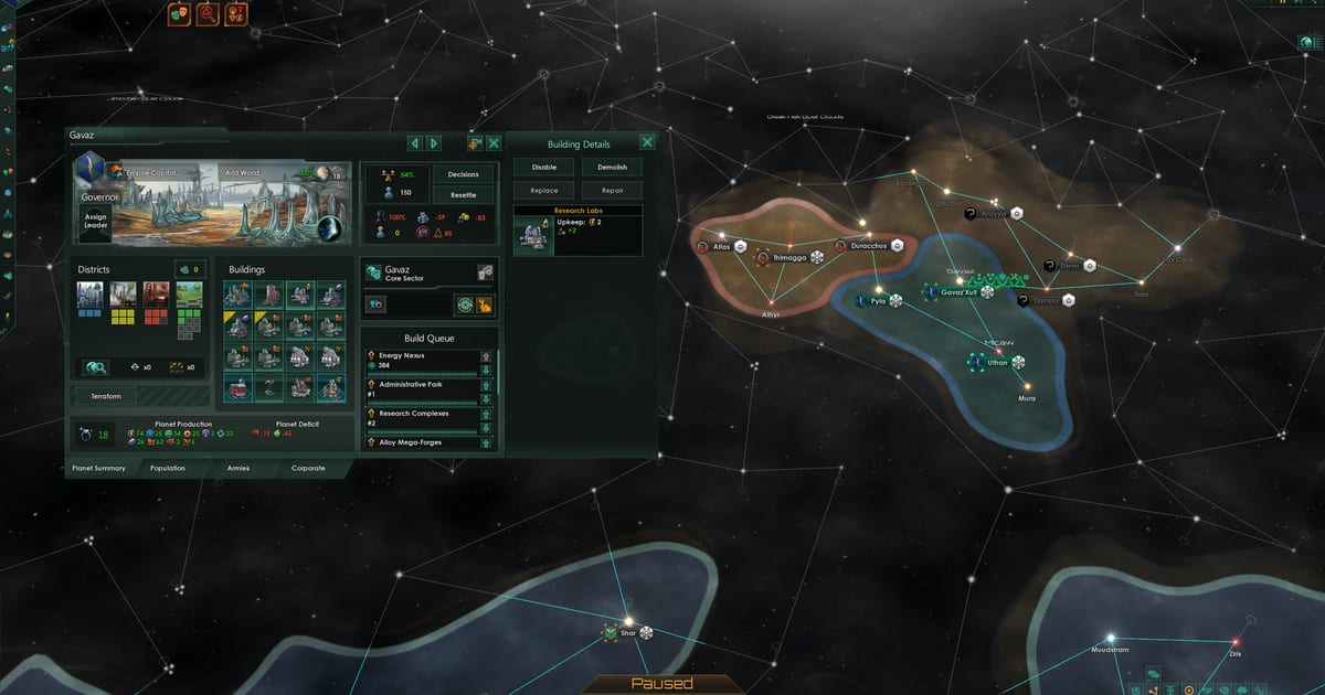 Stellaris 4.4 Pegasus Update Nomads Expansion