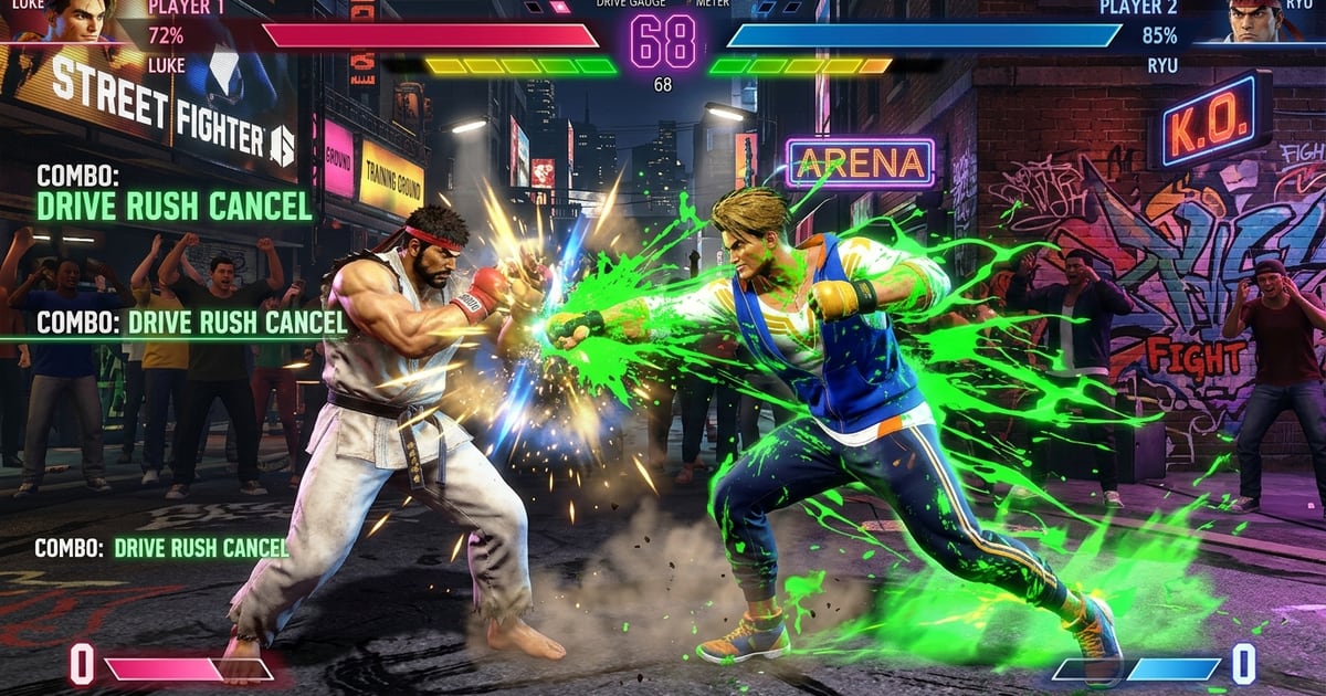 Street Fighter 6 Drive Rush and 4-Frame Trap Guide
