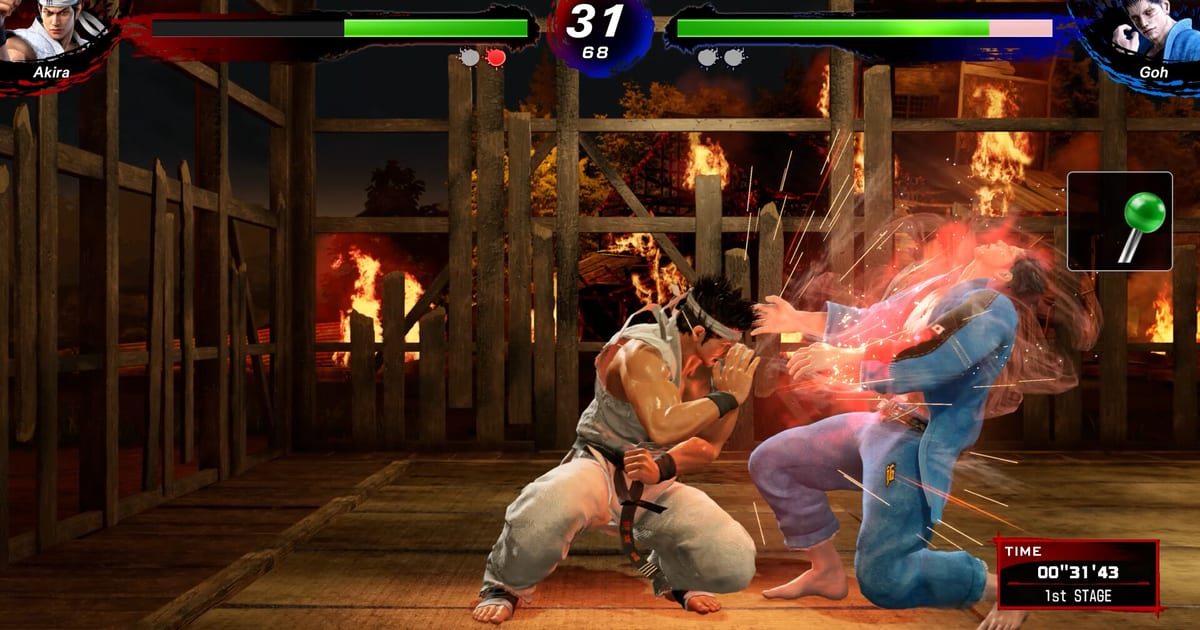 Virtua Fighter 5 R.E.V.O. Switch 2 Ver. 1.10 Patch