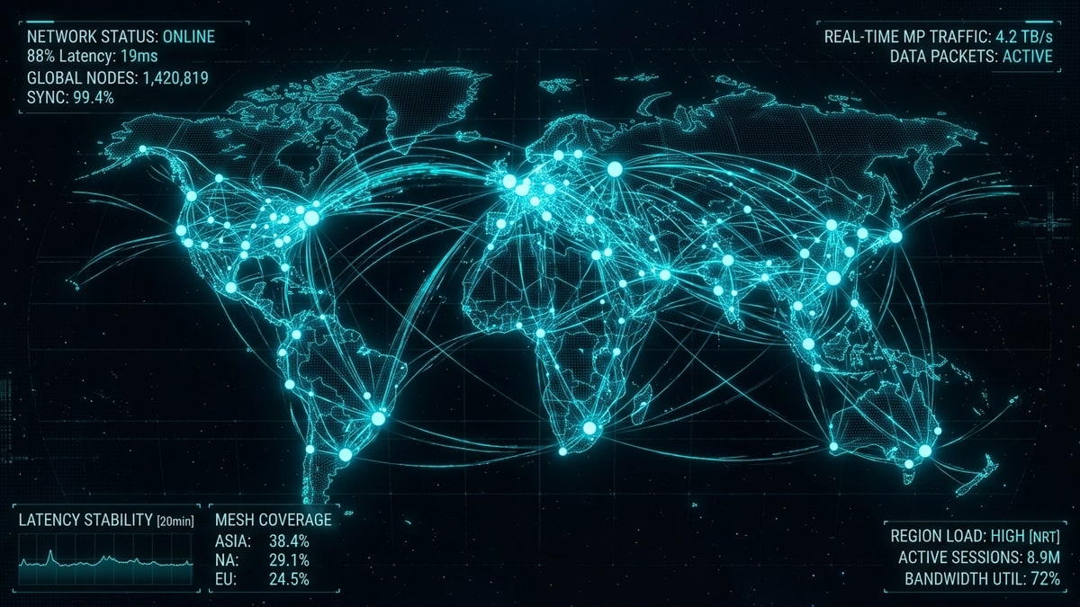 Client-Server vs P2P: How MMO Players Synchronize